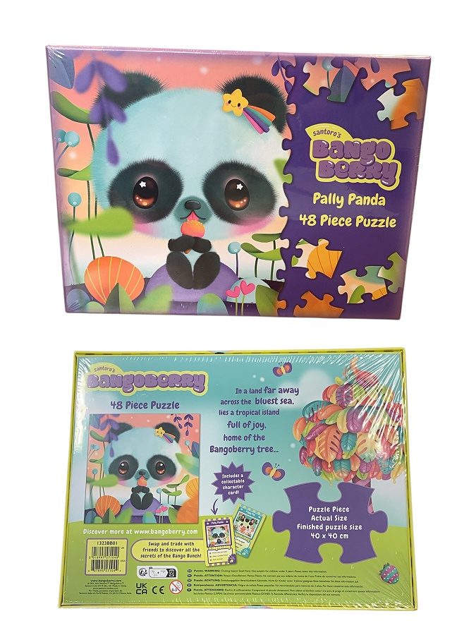 Bangoberry - Puzzle da 48 pezzi - Pally Panda